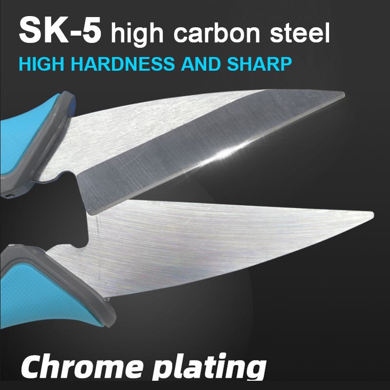 Garden herb snips blade