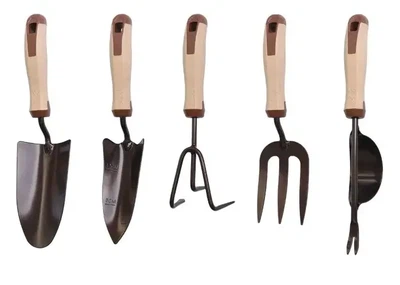 Hand tools set for gardening Hand tools set for gardening